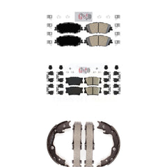 Transit Auto KNN-100501 Disc Brake Pad for 2018-2023 Toyota Camry - Front and Rear