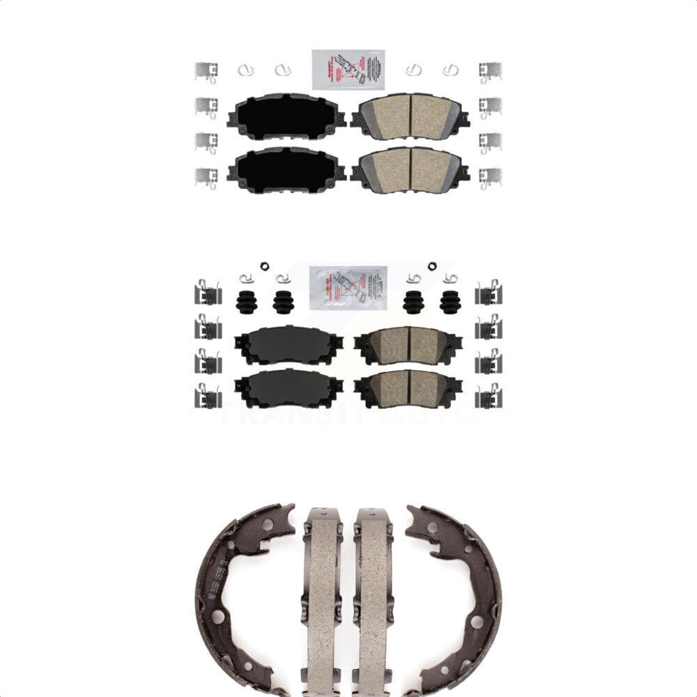Transit Auto KNN-100503 Disc Brake Pad for 2018-2021 Toyota Camry, Toyota RAV4 - Front and Rear