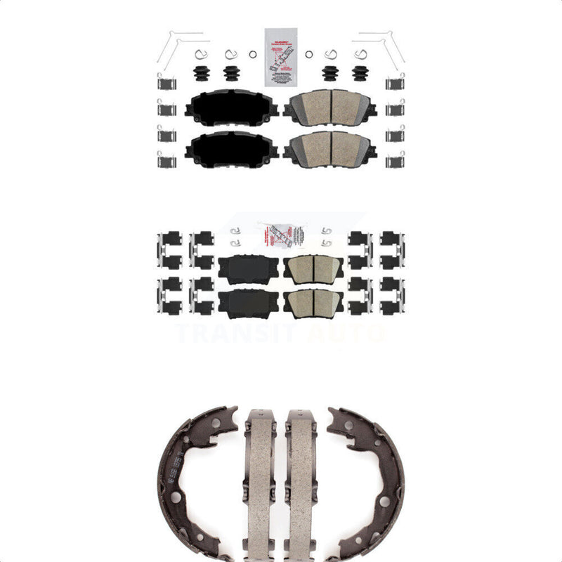 Transit Auto KNN-100504 Disc Brake Pad for 2018-2023 Toyota Camry - Front and Rear