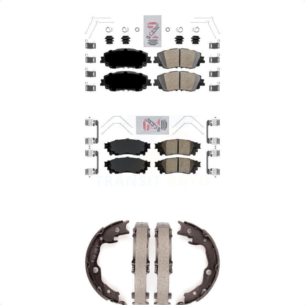 Transit Auto KNN-100506 Disc Brake Pad for 2018-2021 Toyota Camry, Toyota RAV4 - Front and Rear