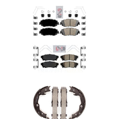 Transit Auto KNN-100506 Disc Brake Pad for 2018-2021 Toyota Camry, Toyota RAV4 - Front and Rear