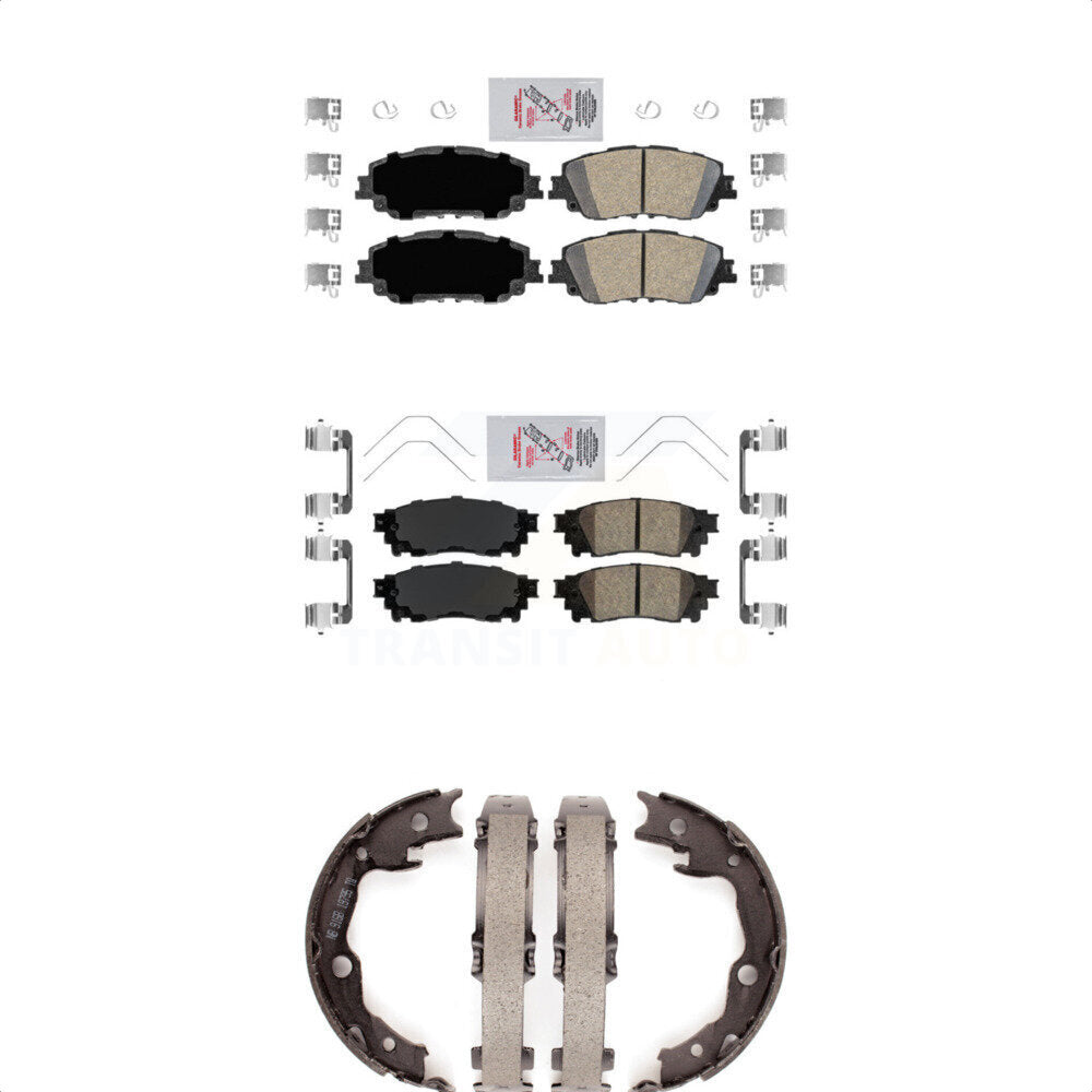 Transit Auto KNN-100507 Disc Brake Pad for 2018-2021 Toyota Camry, Toyota RAV4 - Front and Rear