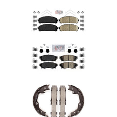 Transit Auto KNN-100509 Disc Brake Pad for 2020-2023 Toyota Camry - Front and Rear