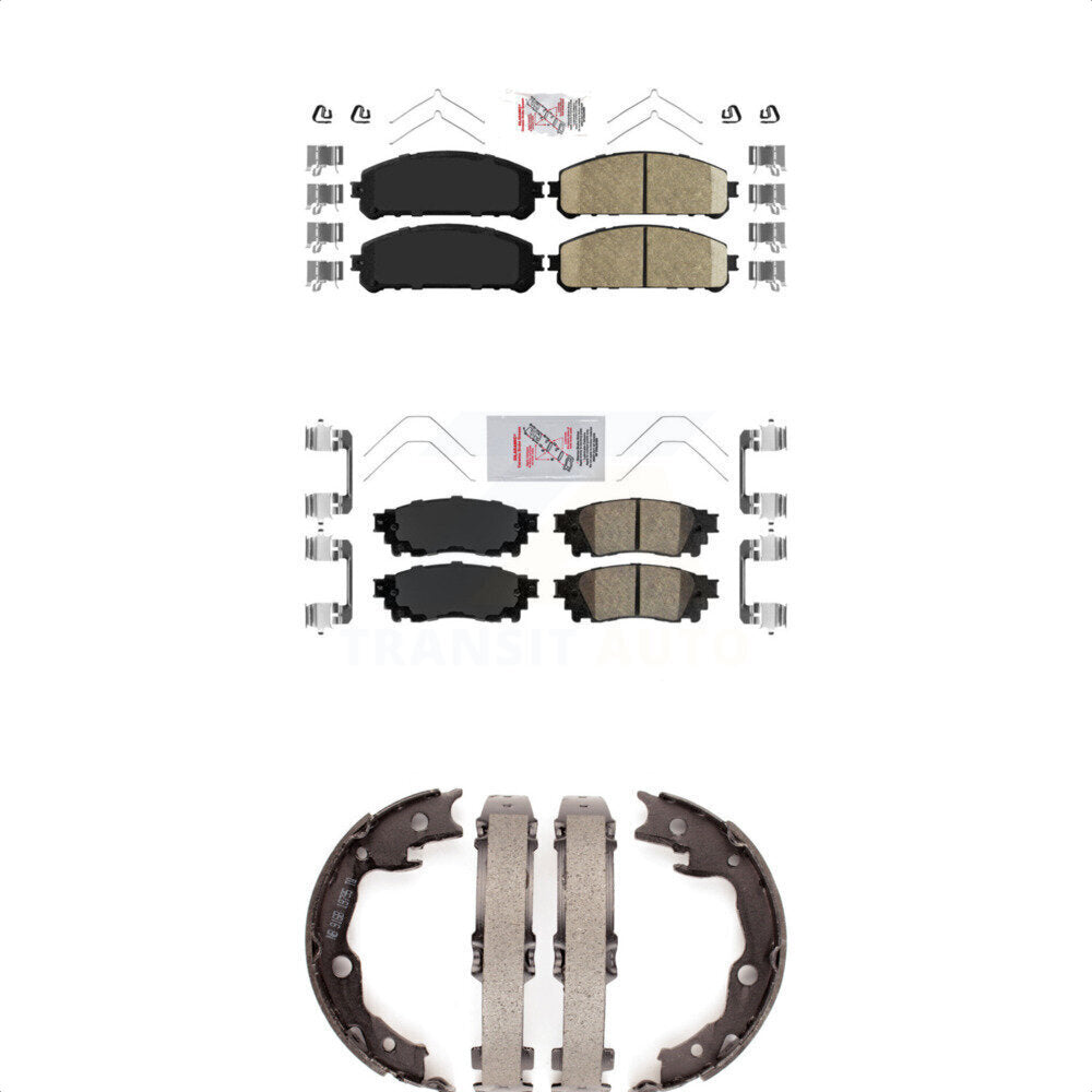 Transit Auto KNN-100511 Disc Brake Pad for 2020-2023 Toyota Camry - Front and Rear