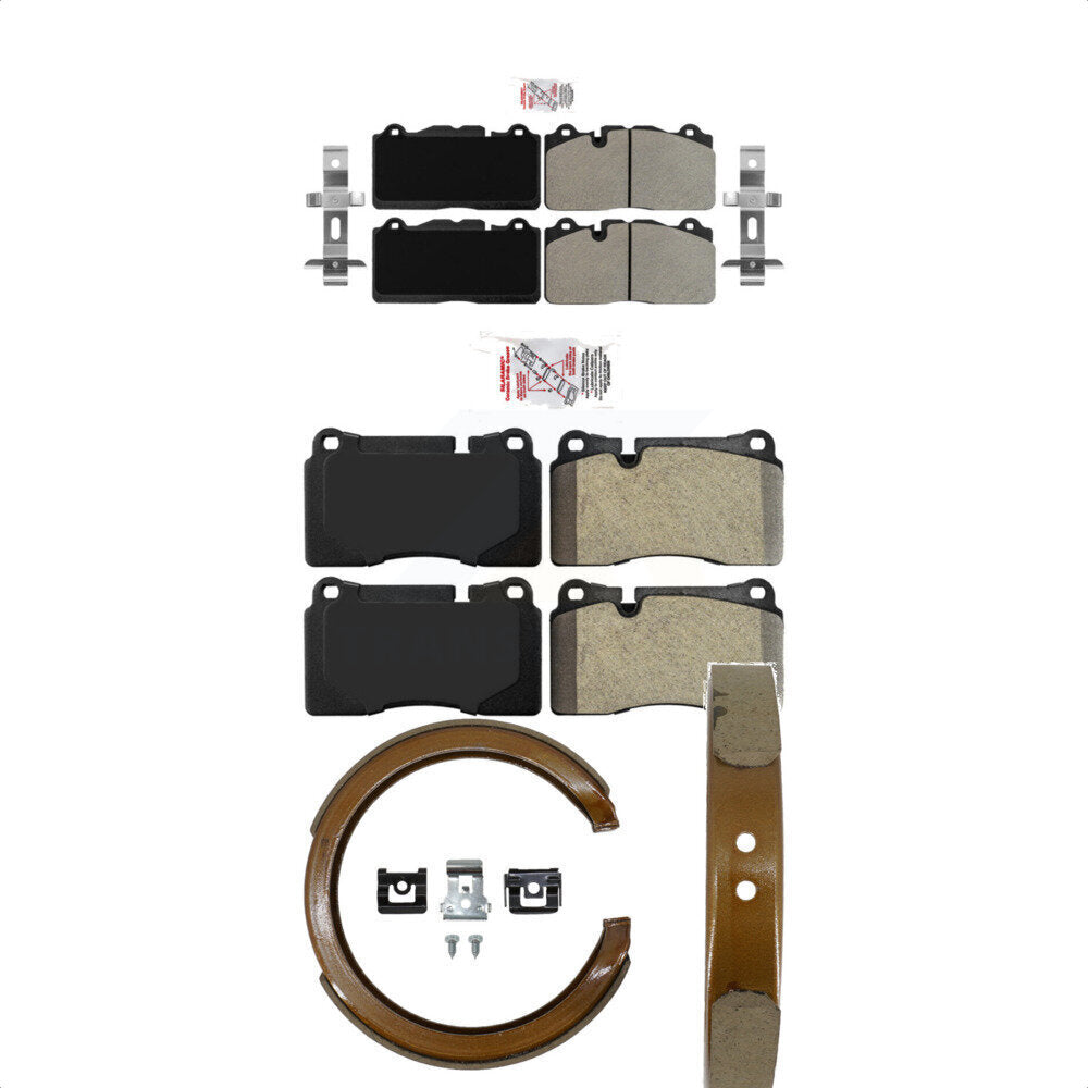 Transit Auto KNN-100514 Disc Brake Pad for 2009-2013 Chevrolet Corvette - Front and Rear