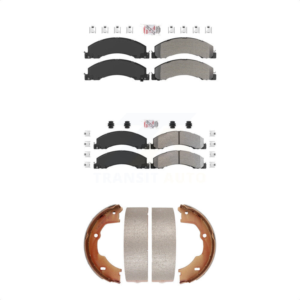 Transit Auto KNN-100516 Disc Brake Pad for 2008-2021 Ram 4500, Ram 5500 and More - Front and Rear
