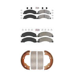 Transit Auto KNN-100517 Disc Brake Pad for 2008-2021 Ram 4500, Ram 5500 and More - Front and Rear