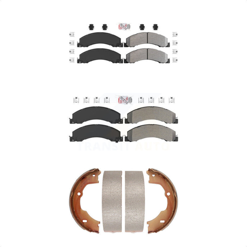 Transit Auto KNN-100517 Disc Brake Pad for 2008-2021 Ram 4500, Ram 5500 and More - Front and Rear