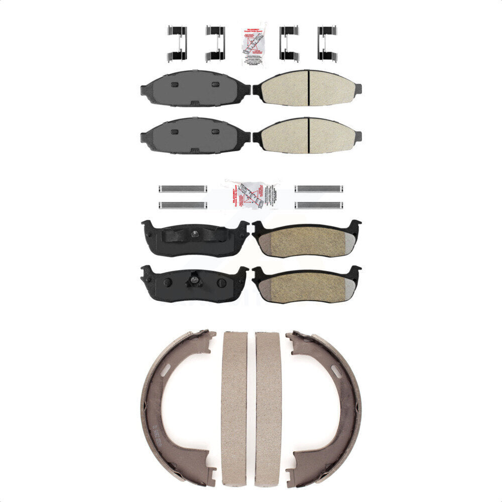 Transit Auto KNN-100519 Disc Brake Pad for 2003-2010 Lincoln Town Car - Front and Rear