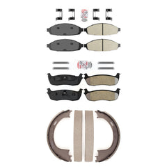 Transit Auto KNN-100519 Disc Brake Pad for 2003-2010 Lincoln Town Car - Front and Rear