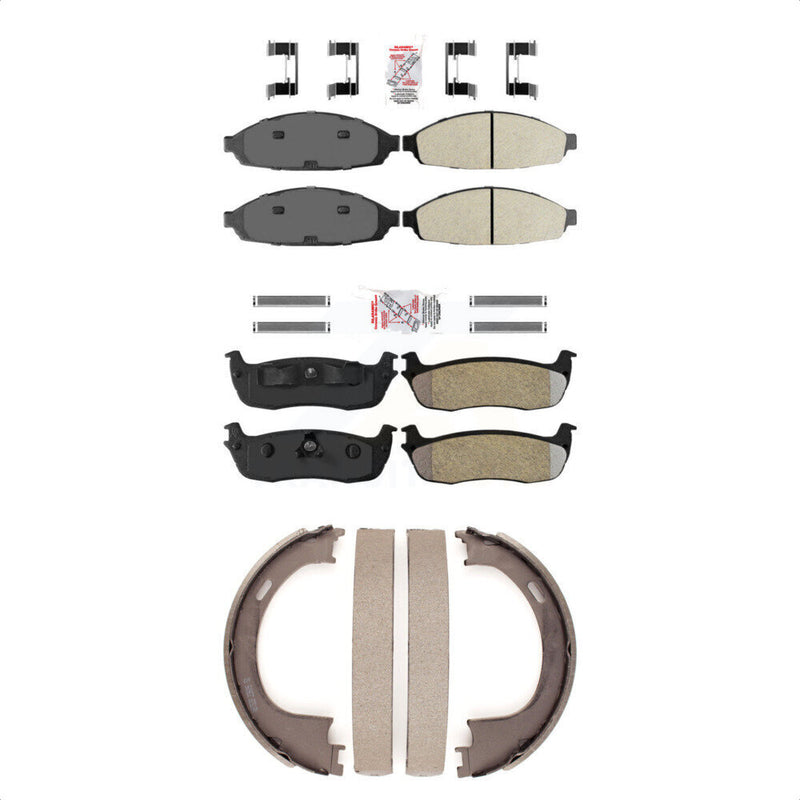 Transit Auto KNN-100519 Disc Brake Pad for 2003-2010 Lincoln Town Car - Front and Rear