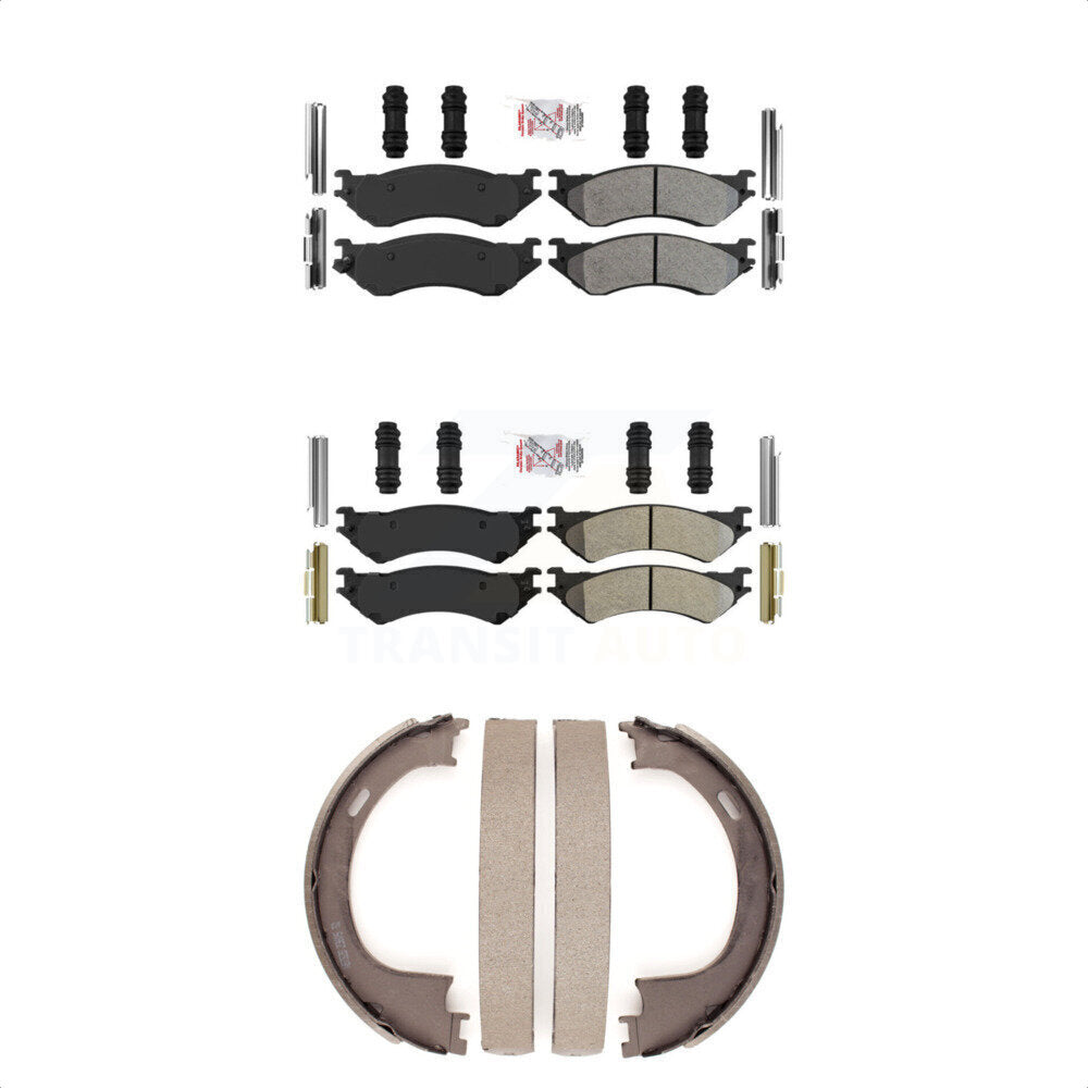 Transit Auto KNN-100522 Disc Brake Pad for 2004 Ford F-150 Heritage - Front and Rear