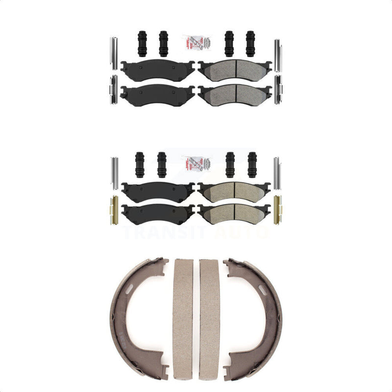 Transit Auto KNN-100522 Disc Brake Pad for 2004 Ford F-150 Heritage - Front and Rear