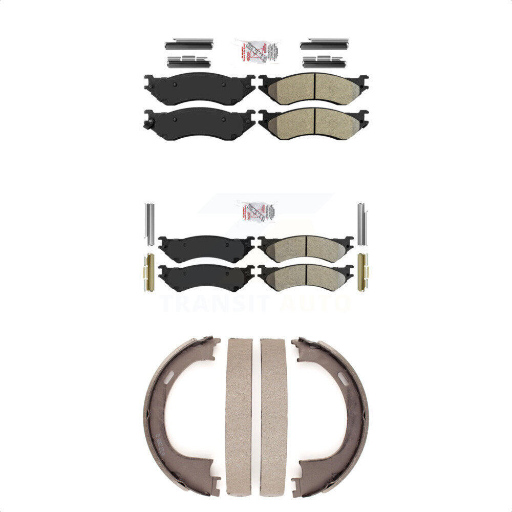 Transit Auto KNN-100525 Disc Brake Pad for 2004 Ford F-150 Heritage - Front and Rear
