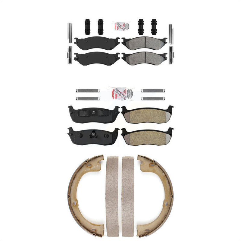 Transit Auto KNN-100528 Disc Brake Pad for 2002 Lincoln Navigator - Front and Rear