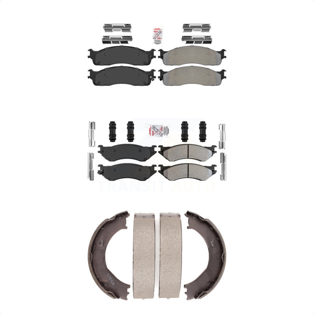 Transit Auto KNN-100530 Disc Brake Pad for 2003-2005 Dodge Ram 2500, Dodge Ram 3500 - Front and Rear
