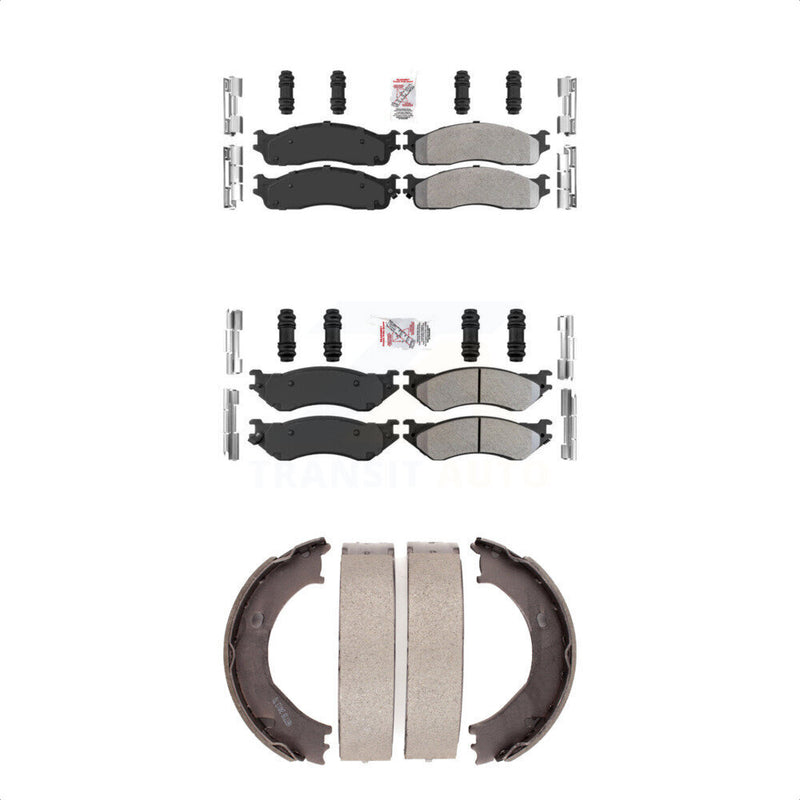 Transit Auto KNN-100531 Disc Brake Pad for 2003-2005 Dodge Ram 2500, Dodge Ram 3500 - Front and Rear