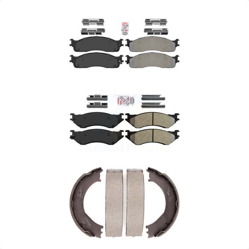 Transit Auto KNN-100532 Disc Brake Pad for 2003-2005 Dodge Ram 2500, Dodge Ram 3500 - Front and Rear