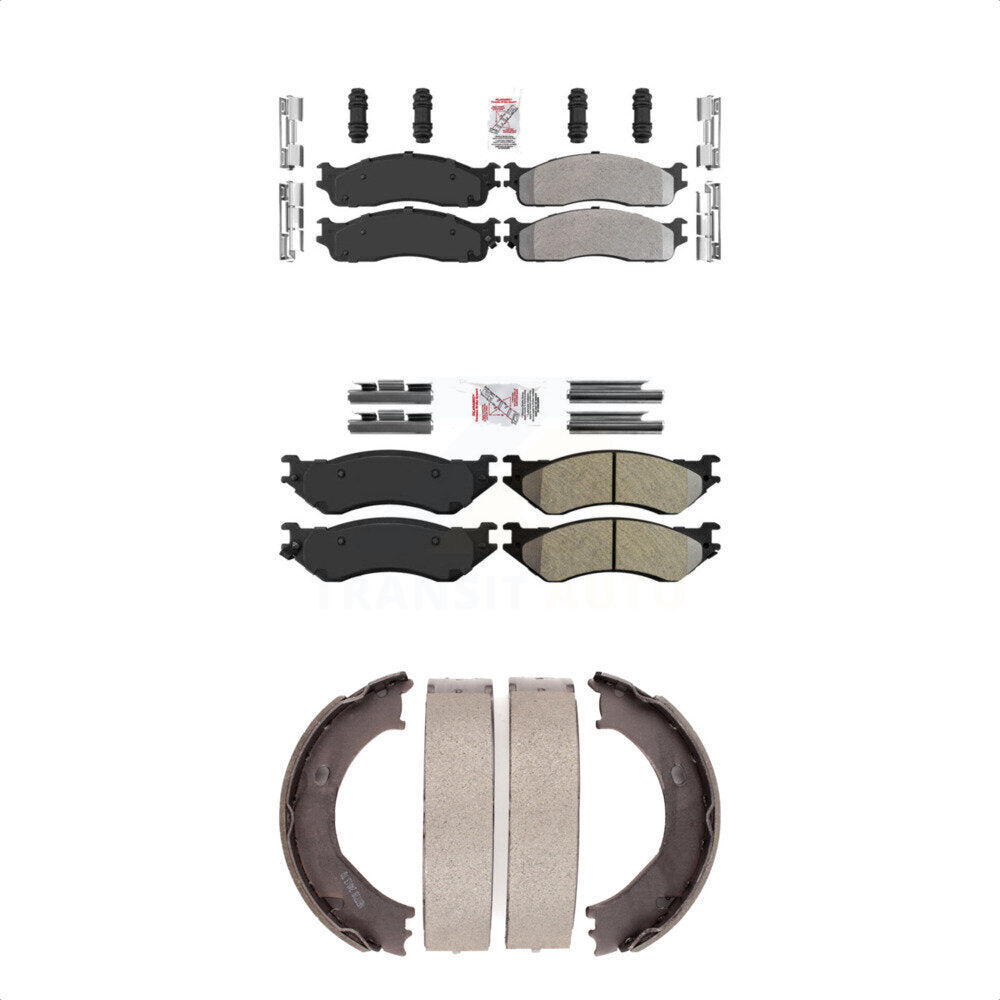 Transit Auto KNN-100533 Disc Brake Pad for 2003-2005 Dodge Ram 2500, Dodge Ram 3500 - Front and Rear