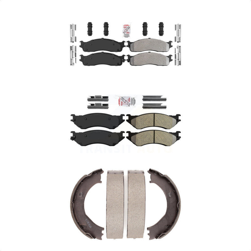 Transit Auto KNN-100533 Disc Brake Pad for 2003-2005 Dodge Ram 2500, Dodge Ram 3500 - Front and Rear
