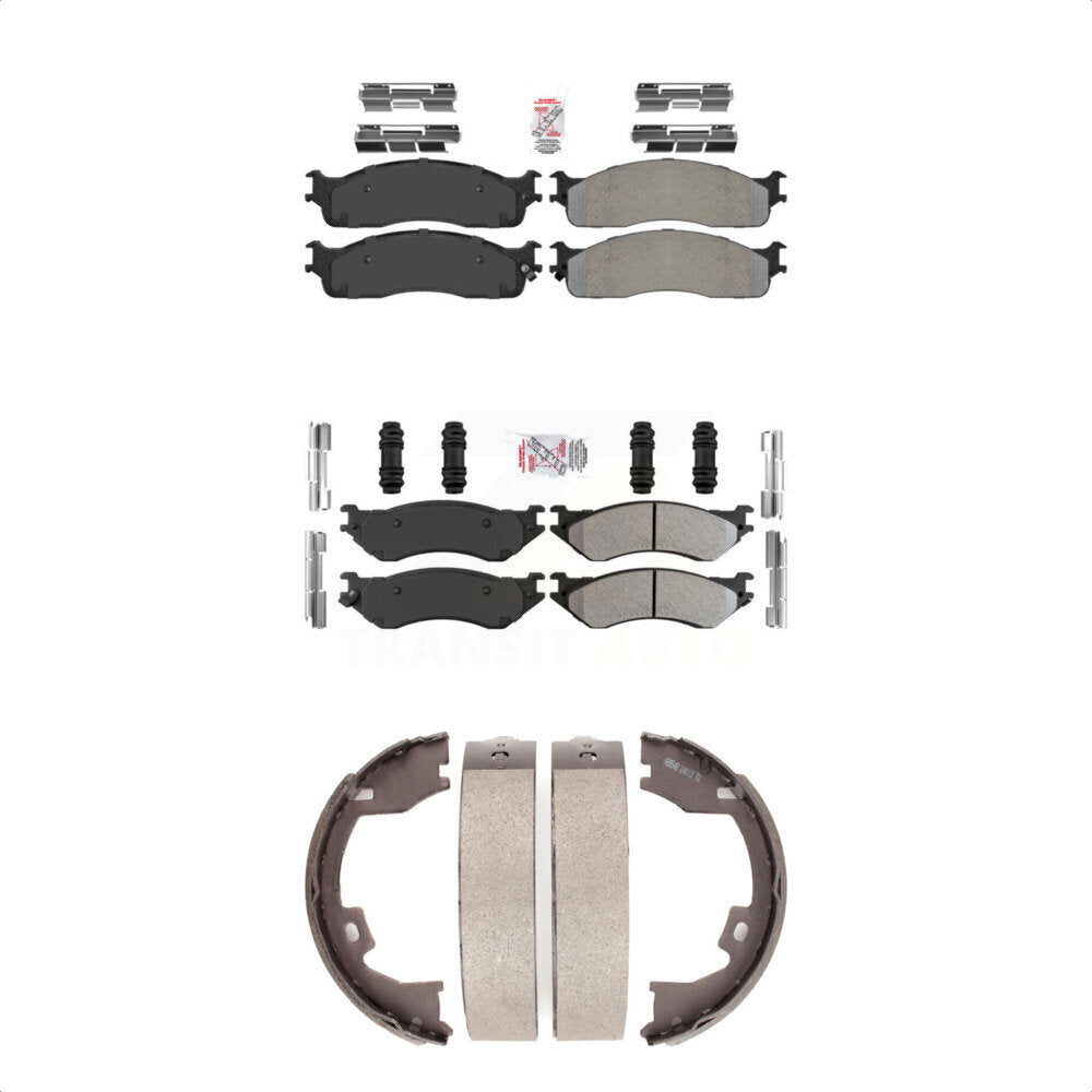 Transit Auto KNN-100534 Disc Brake Pad for 2006-2008 Dodge Ram 1500, Dodge Ram 2500, Dodge Ram 3500 - Front and Rear