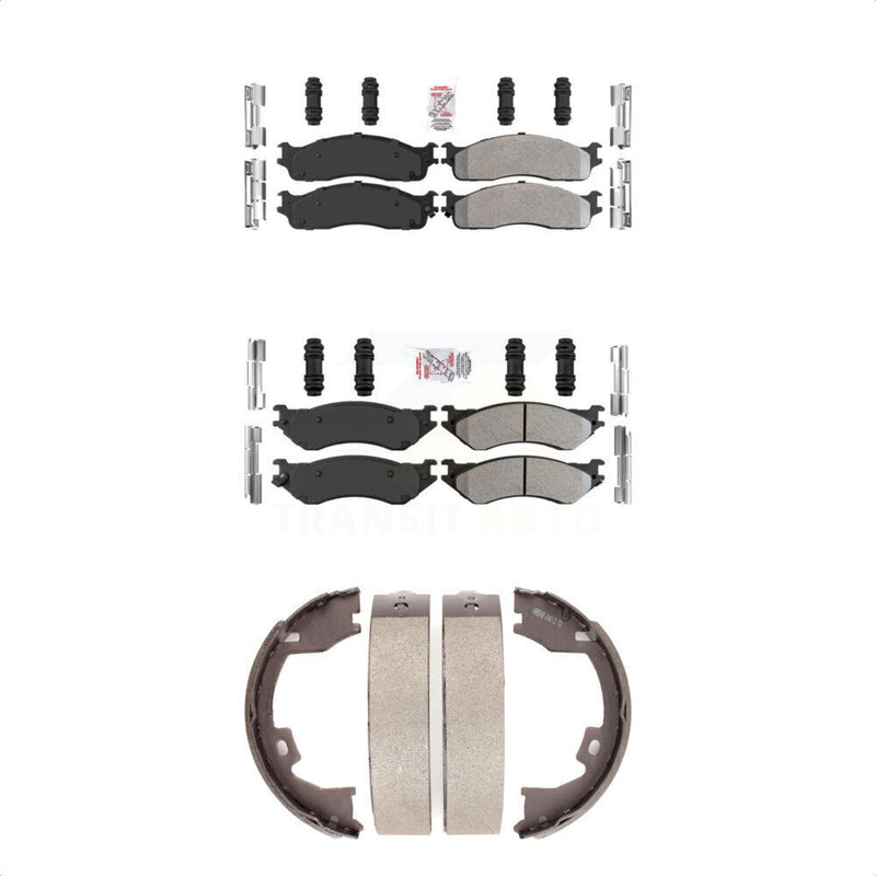 Transit Auto KNN-100535 Disc Brake Pad for 2006-2008 Dodge Ram 1500, Dodge Ram 2500, Dodge Ram 3500 - Front and Rear