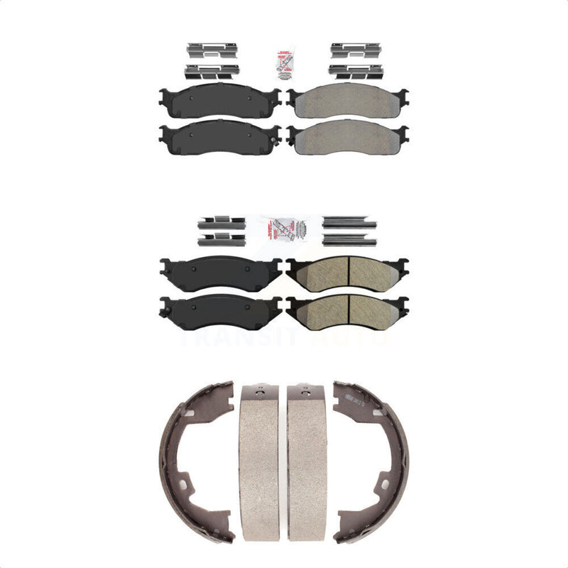 Transit Auto KNN-100538 Disc Brake Pad for 2006-2008 Dodge Ram 1500, Dodge Ram 2500, Dodge Ram 3500 - Front and Rear