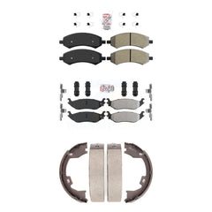 Transit Auto KNN-100547 Disc Brake Pad for 2007-2008 Dodge Ram 1500 - Front and Rear
