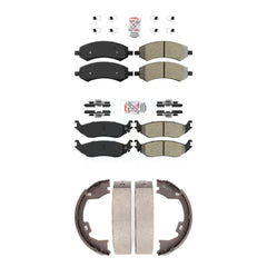 Transit Auto KNN-100553 Disc Brake Pad for 2007-2008 Dodge Ram 1500 - Front and Rear