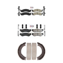 Transit Auto KNN-100554 Disc Brake Pad for 2001-2002 Dodge Ram 2500, Dodge Ram 3500 - Front and Rear