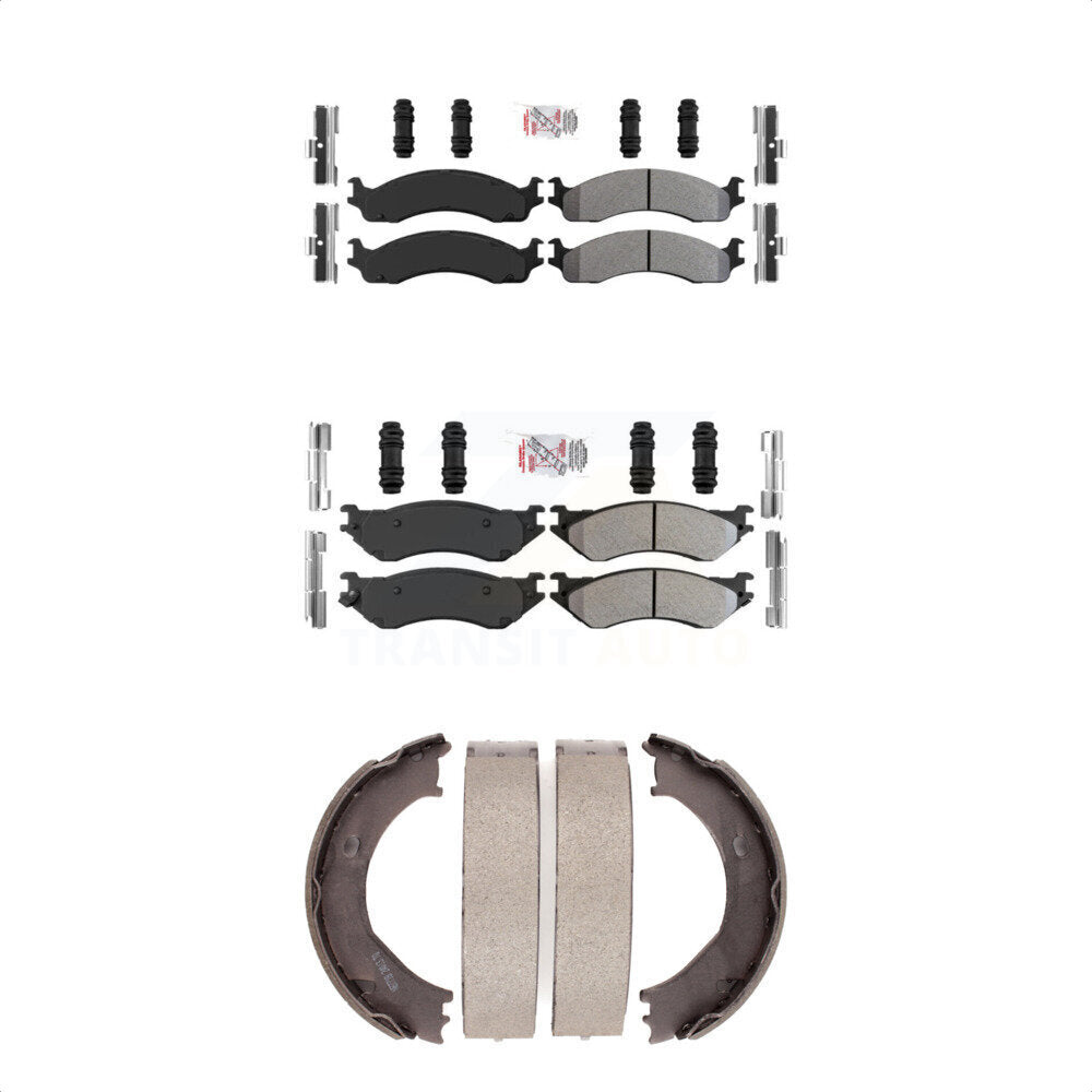 Transit Auto KNN-100555 Disc Brake Pad for 2001-2002 Dodge Ram 2500, Dodge Ram 3500 - Front and Rear