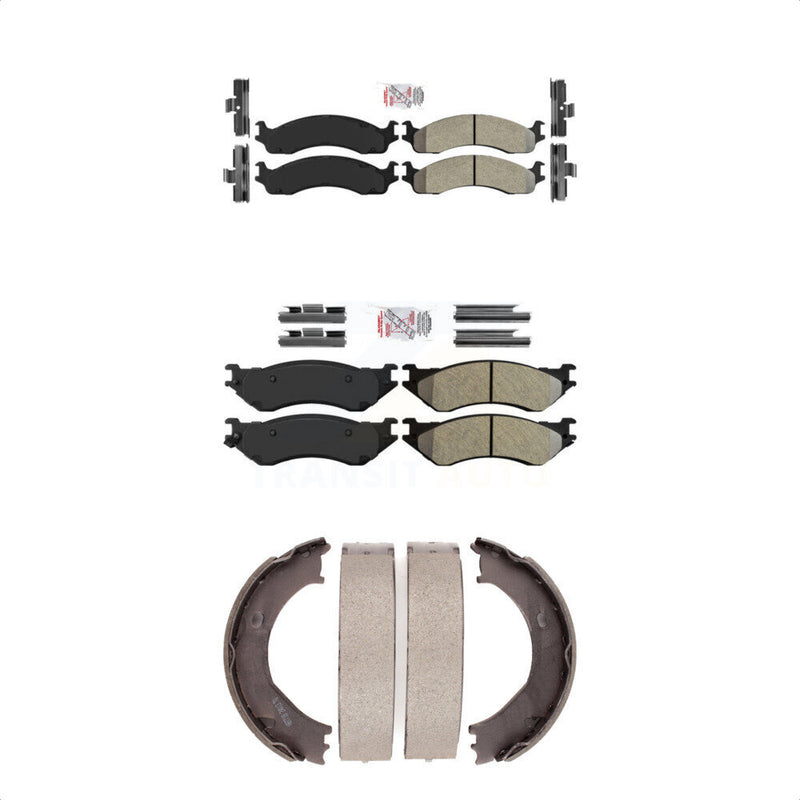Transit Auto KNN-100556 Disc Brake Pad for 2001-2002 Dodge Ram 2500, Dodge Ram 3500 - Front and Rear