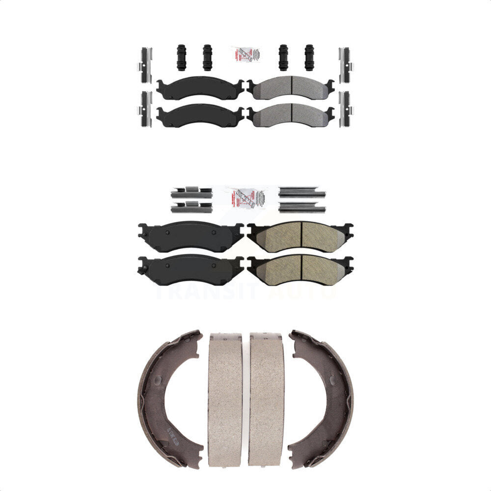 Transit Auto KNN-100557 Disc Brake Pad for 2001-2002 Dodge Ram 2500, Dodge Ram 3500 - Front and Rear