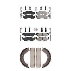 Transit Auto KNN-100559 Disc Brake Pad for 2008 Dodge Ram 1500 - Front and Rear