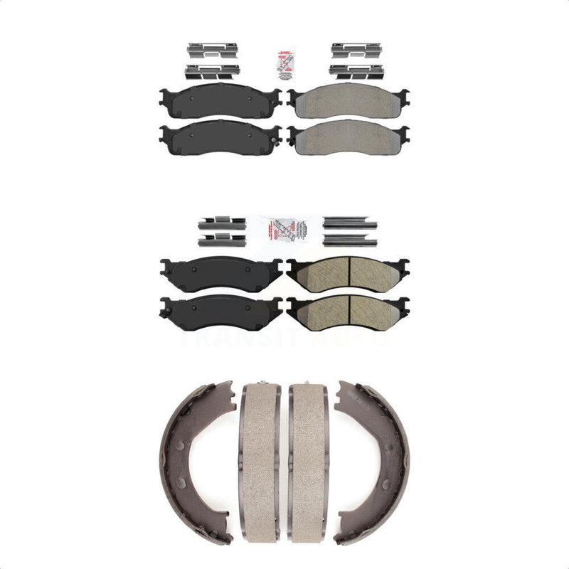 Transit Auto KNN-100560 Disc Brake Pad for 2008 Dodge Ram 1500 - Front and Rear
