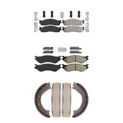 Transit Auto KNN-100561 Disc Brake Pad for 2008 Dodge Ram 1500 - Front and Rear