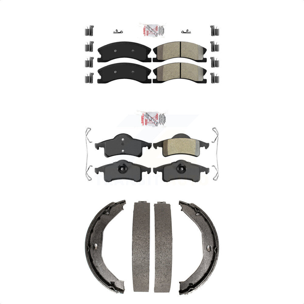 Transit Auto KNN-100562 Disc Brake Pad for 1999-2004 Jeep Grand Cherokee - Front and Rear