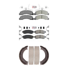 Transit Auto KNN-100568 Disc Brake Pad for 1999-2005 Ford Excursion, Ford F-250 Super Duty, Ford F-350 Super Duty - Front and Rear