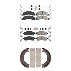 Transit Auto KNN-100569 Disc Brake Pad for 1999-2005 Ford Excursion, Ford F-250 Super Duty, Ford F-350 Super Duty - Front and Rear