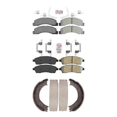 Transit Auto KNN-100570 Disc Brake Pad for 1999-2005 Ford Excursion, Ford F-250 Super Duty, Ford F-350 Super Duty - Front and Rear