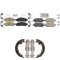 Transit Auto KNN-100575 Disc Brake Pad for 2011-2015 Nissan LEAF - Front and Rear
