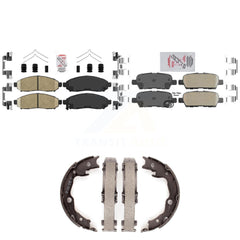 Transit Auto KNN-100576 Disc Brake Pad for 2011-2015 Nissan LEAF - Front and Rear