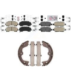 Transit Auto KNN-100595 Disc Brake Pad for 2016-2017 INFINITI QX50 - Front and Rear