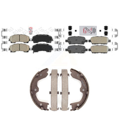 Transit Auto KNN-100596 Disc Brake Pad for 2016-2017 INFINITI QX50 - Front and Rear