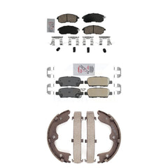 Transit Auto KNN-100601 Disc Brake Pad for 2002-2006 Nissan Altima, INFINITI G35, Nissan 350Z - Front and Rear