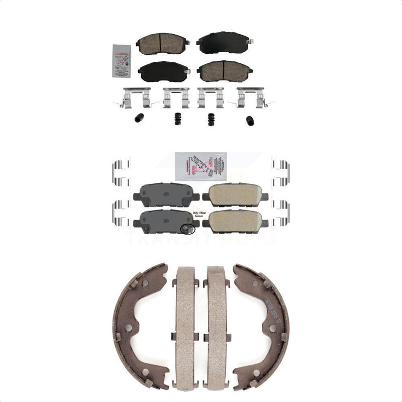 Transit Auto KNN-100601 Disc Brake Pad for 2002-2006 Nissan Altima, INFINITI G35, Nissan 350Z - Front and Rear