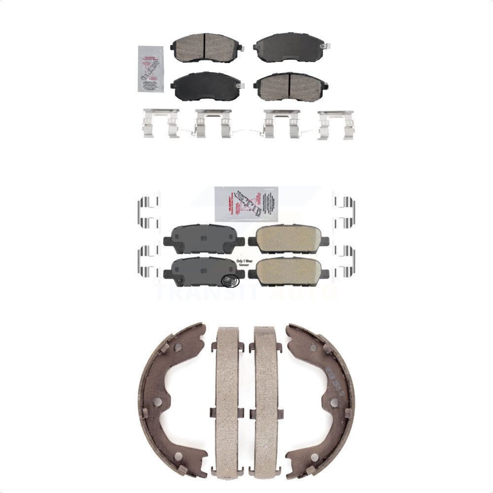 Transit Auto KNN-100602 Disc Brake Pad for 2002-2006 Nissan Altima, INFINITI G35, Nissan 350Z - Front and Rear