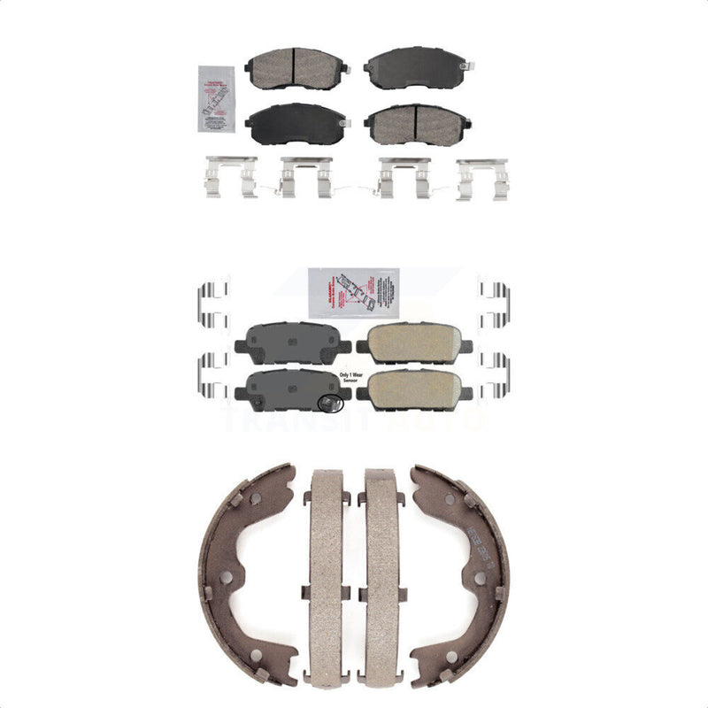 Transit Auto KNN-100602 Disc Brake Pad for 2002-2006 Nissan Altima, INFINITI G35, Nissan 350Z - Front and Rear