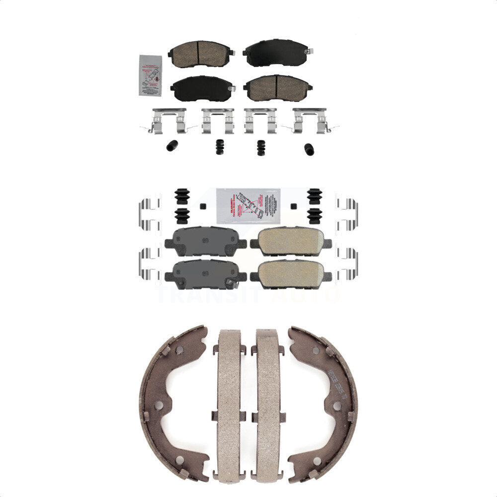 Transit Auto KNN-100604 Disc Brake Pad for 2002-2006 Nissan Altima, INFINITI G35, Nissan 350Z - Front and Rear