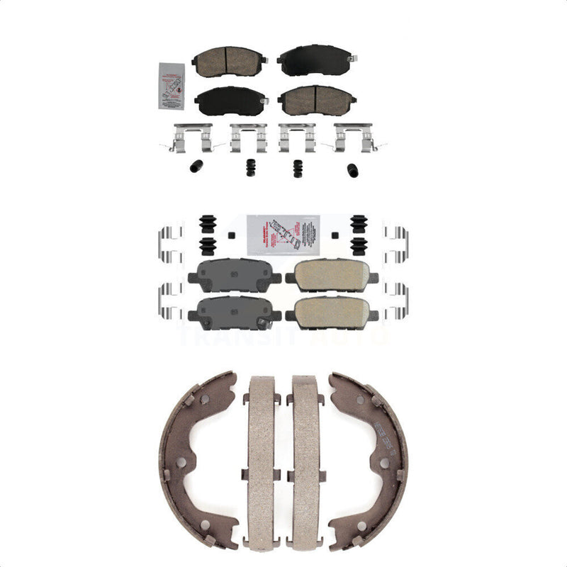 Transit Auto KNN-100604 Disc Brake Pad for 2002-2006 Nissan Altima, INFINITI G35, Nissan 350Z - Front and Rear